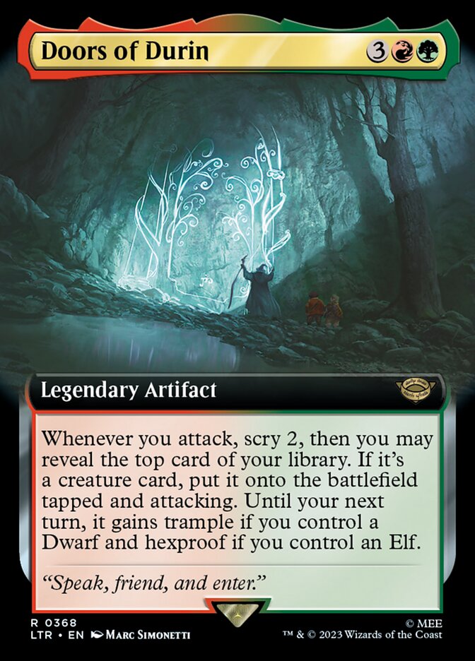 Doors of Durin ~ Extended Art